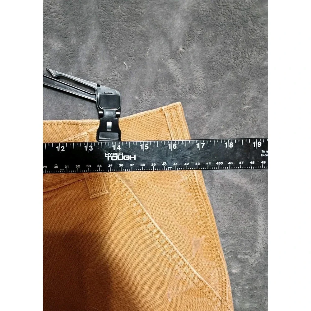 Carhartt Thrashed/Stained Rugged Flex Relaxed Fit Duck Utility Work Pants 33X27‎